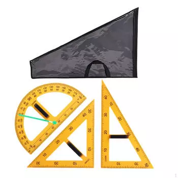 Расширенный набор для геометрического черчения в образовательных целях 3pcs