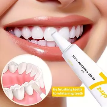 Расширенный набор для отбеливания зубов — формула сыворотки быстрого действия, ежедневное отбеливание для мужчин и женщин, дарит сияющую улыбку, придающую уверенность 2.5g x 7 pieces