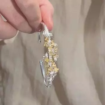 Расширенный османтус браслеты для женщин мужчин легкий роскошный счастливый открывающийся регулируемый браслет ювелирные изделия аксессуары подарки as the picture