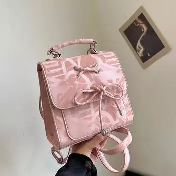 Расширенный розовый маленький рюкзак для женщин, летний новый рабочий рюкзак для поездок на работу и обратно, рюкзак для путешествий