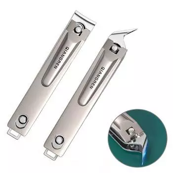 Расширенный стиль, диагональные кусачки для ногтей с плоским ртом, кусачки для ногтей, кусачки для ногтей, устранение перионихита flat