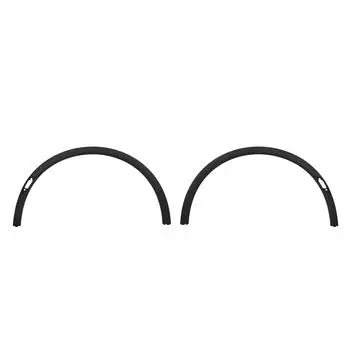 Расширитель крыла переднего колеса с отверстием, черный, стильный вид, улучшенное сцепление, защитный брызговик колеса Left: 84096067