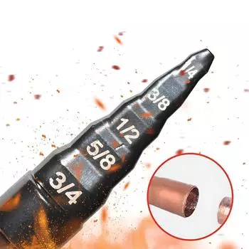 Расширитель медных труб 5 в 1 Расширитель труб Инструмент для обжимания труб Расширитель медных труб кондиционера с мягкими битами 1/4 3/8 1/2 5/8 3/4