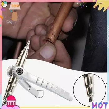 Расширитель медных труб, ручной инструмент для расширения труб для ремонта соединительных труб холодильного кондиционера 6 мм-22 мм золотой