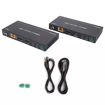 Расширитель сигнала HDMI 2.0, 18 Гбит/с, расширитель полосы пропускания, 150 метров US Plug