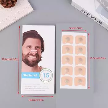 Расширители носового дыхания Магнитные назальные полоски Увеличивают поступление воздуха Улучшают качество сна Уменьшают храп