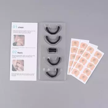 Расширители носового дыхания Магнитные назальные полоски Увеличивают поступление воздуха Улучшают качество сна Уменьшают храп чёрный