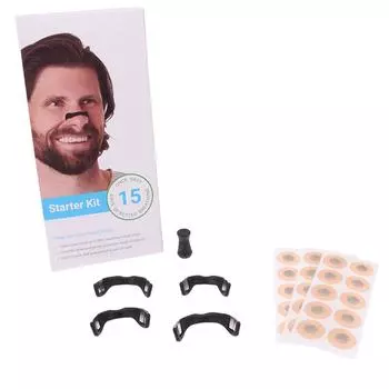 Расширители носового дыхания Магнитные назальные полоски Увеличивают поступление воздуха Улучшают качество сна Уменьшают храп белый