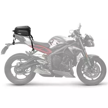 Расширяемая мотоциклетная сумка на заднее сиденье, 12-18 л, большая вместительная мотоциклетная сумка, универсальная мотоциклетная сумка для езды на мотоцикле MTR4001KC чёрный