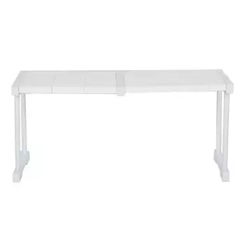 Расширяемая полка, штабелируемая 121-фунтовая несущая разделительная стойка для хранения для шкафа-купе Length 47-68cm / 18.5-26.8in