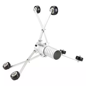 Расширяемые направляющие колеса камеры для осмотра канализации трубопровода для осмотра дренажного трубопровода 23 мм/50 мм серебряный