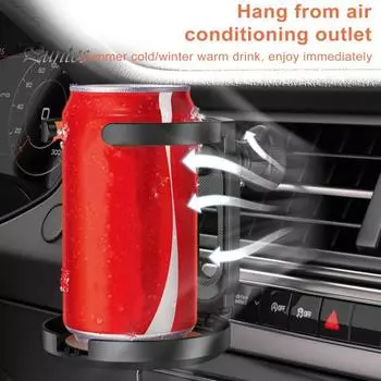 Расширяемый автомобильный подстаканник, складной дизайн, универсальный, простая установка, выдвижной автомобильный подстаканник, безопасная стойка для напитков синий