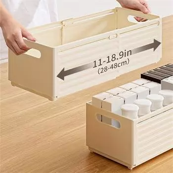 Расширяемый ящик для хранения Органайзеры Офисный стол Органайзер для лекарств Ящики для кухонных гаджетов Ящики для хранения одежды 1 шт.
