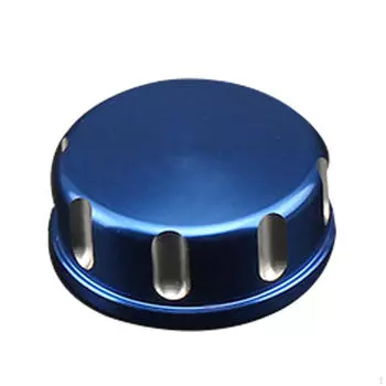 Расширяющаяся крышка резервуара охлаждающей жидкости. Легко устанавливается. Крышка переливного бачка. синий