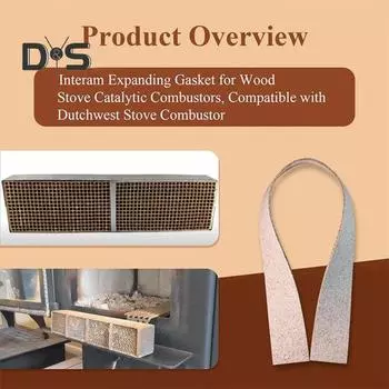 Расширяющаяся прокладка Универсальная Простая Установка Идеально Подходит Дровяная Печь Каталитические Камеры Сжигания Расширяющаяся Прокладка S