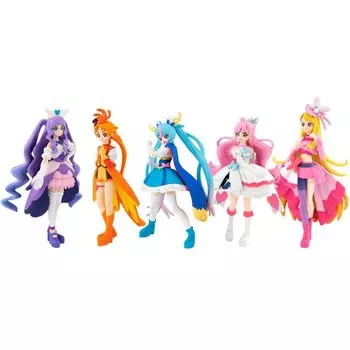Расширяющиеся фигурки PreCure Cutie «Сладкое небо из жевательной резинки»! (10 кусочков) игрушки/жевательные