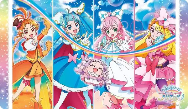 Расширяющийся резиновый коврик PreCure Character Sky! (В) (ENR-075)