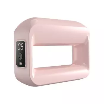 Расслабление фасций Не нужно держать Поставляется с легкими мышцами 6 уровней интенсивности 3 типа фасций всего тела Удобное для полного расслабления тела Кольцо, розовый