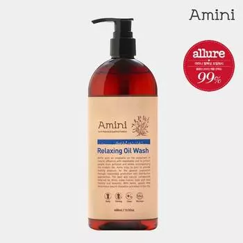 Расслабляющее масло для умывания Amini, 400 мл, 1 шт.