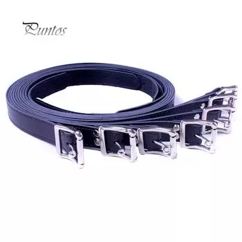 Расслабляющее тело 7 шт. искусственная кожа сбруя бондаж пояс для рук и ног BDSM товары для взрослых one size