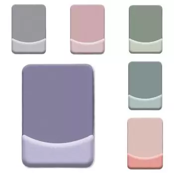 Расслабляющие запястья Игровые коврики для мыши Мягкая подставка для запястья мыши Силиконовый коврик для мыши Компьютерные аксессуары циан