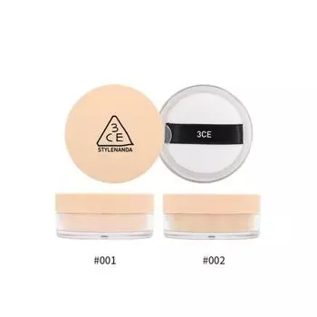 Рассыпчатая пудра 3CE NATURAL FINISH 8,5 г — 2 варианта цвета Bright Skin