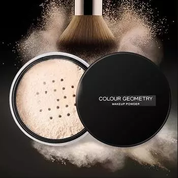 Рассыпчатая пудра для контроля жирности макияжа, водостойкая матовая основа для макияжа, полупрозрачная пудра для макияжа 1#