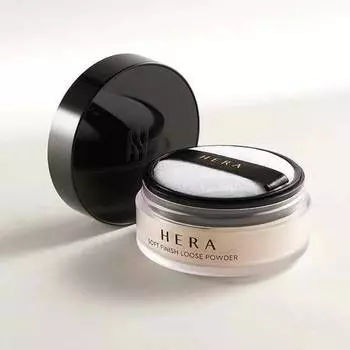 Рассыпчатая пудра HERA Soft Finish 15г, Макияж, Корейская косметика, Kbeauty, пробник