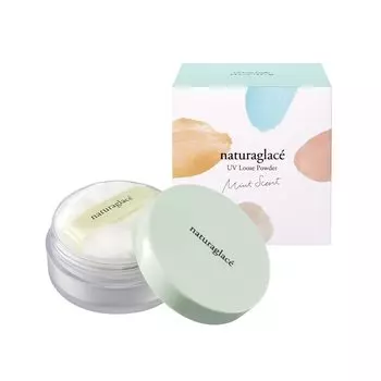 Рассыпчатая пудра Natura Glace UV M Clear Color с мягким мятным ароматом