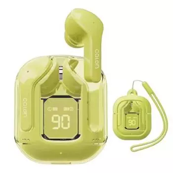 Rasta Banana смартфон iPhone Bluetooth 5.3 полностью беспроводные стереонаушники Canal Calon Lime Yellow RTWS06LY