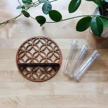 Растение настенная подвесная полка деревянная подставка контейнер дисплей полка настенный декор карниз сад эстетический декор спальня украшение дома