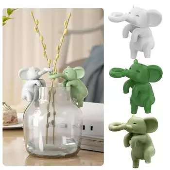 Растениеводство Buddy Elephant Поддержка растений Гидропонные растения Стебель держатель Уход за растениями Поддержка для стеблей Почки Черенки Ветки белый