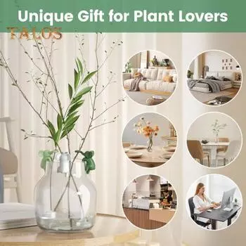 Растениеводство Buddy Elephant Поддержка растений Гидропонные растения Стебель держатель Уход за растениями Поддержка для стеблей Почки Черенки Ветки белый