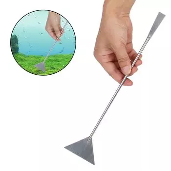 Растения Аксессуары для аквариума Пинцеты для растений Инструменты для чистки из нержавеющей стали Ножницы для травы Набор инструментов для аквариума