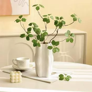 Растения с искусственными листьями. Реалистичный вид. Не требуется полив. Четкая текстура. Простота обслуживания. Имитация зеленых растений. S