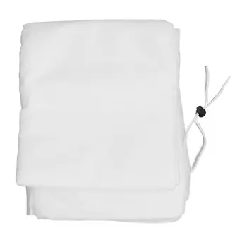 Растительный чехол из нетканого материала, дышащий, наружный, защита от заморозков, для растений, куртка для холода 60x80cm/23.6x31.5in белый