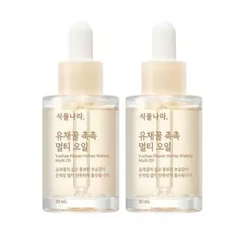 Растительный Нара Рапе Мед Увлажняющий Мульти-Масло Двойной План 30мл*2