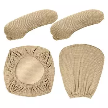 Растягивающийся чехол для офисного кресла, игрового кресла, кресла, учебы тёмно-синий