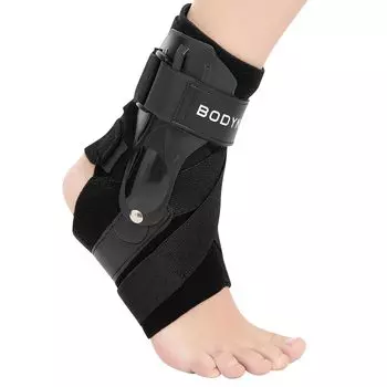 Растяжение связок голеностопного сустава прочность голеностопного сустава подходит для ежедневного использования в горах на открытом воздухе унисекс поддержка, фиксация, регулировка, унисекс, компрессия, чехол, спорт, жизнь, чёрный