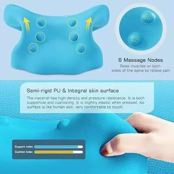 Растяжитель для шеи и плеч, релаксант, шейный хиропрактик, устройство для вытяжения, подушка для снятия боли, выравнивания позвоночника, коррекция, подарок