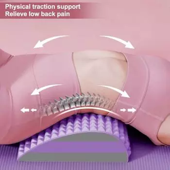 Растяжитель для шеи и спины Массажер для снятия боли в шейном отделе позвоночника и пояснице Подушка из ЭВА Грыжа ишиаса