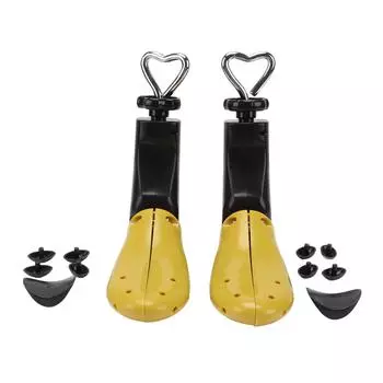 Растяжитель обуви для женщин и мужчин, расширитель обуви на широкую ногу, растягивающийся, регулируемая длина и ширина, унисекс M(315 X 180mm / 12.4 X 7.09in) жёлтый