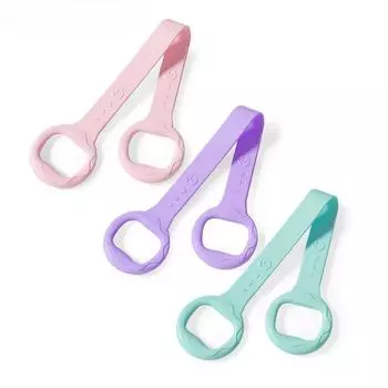 Растяжка для йоги, ремень для растяжки, растягивающий ремень, фитнес для спины, пластиковый канат, портативное оборудование, упражнения для дома, фитнес фиолетовый