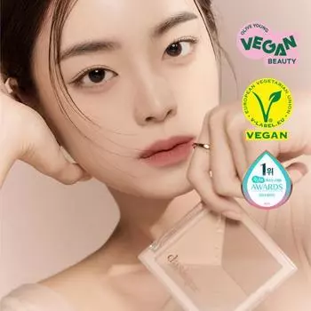 Растушевка Daisyk V-cut (2 типа, выберите 1),Корейская косметика, КПОП 01 Warm blending (brush planning)