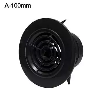 Rat Extract Valve Grille Air Circulation Vents Cap Vents Cover Ducting Ventilation Grilles Air Vent 100mm-A