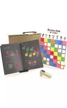 Ratatone Обучающий музыкальный инструмент, на котором можно играть с 3 лет. Подарочная обучающая игрушка. Игрушка Монтессори. Игрушки для девочек. Электроника для малышей.