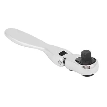 Ratchet Wrench Stubby Spanner Double Heads Repair Tool Both Way Rotatable Wrench Socket Bit Driver