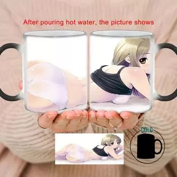 Кружка для девочек в розовом цвете с рейтингом BSKT-006. Заготовки для сублимации. Чашки. Чашки и кружки. Посуда для напитков. Персонализированные подарки. Персонализированный бар для чашек. 350ml