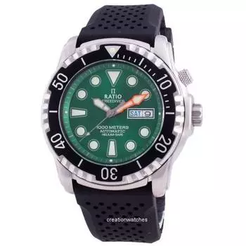 Ratio FreeDiver Гелий-Сейф 1000M Сапфир Автоматический 1068HA90-34VA-GRN Мужские часы зелёный