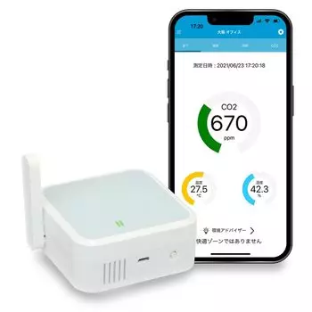 RATOC CO2 сенсорные системы, Inc.. Wi-Fi RS-WFCO2